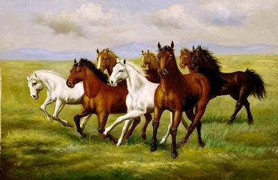 unknow artist Horses 025 Sweden oil painting art